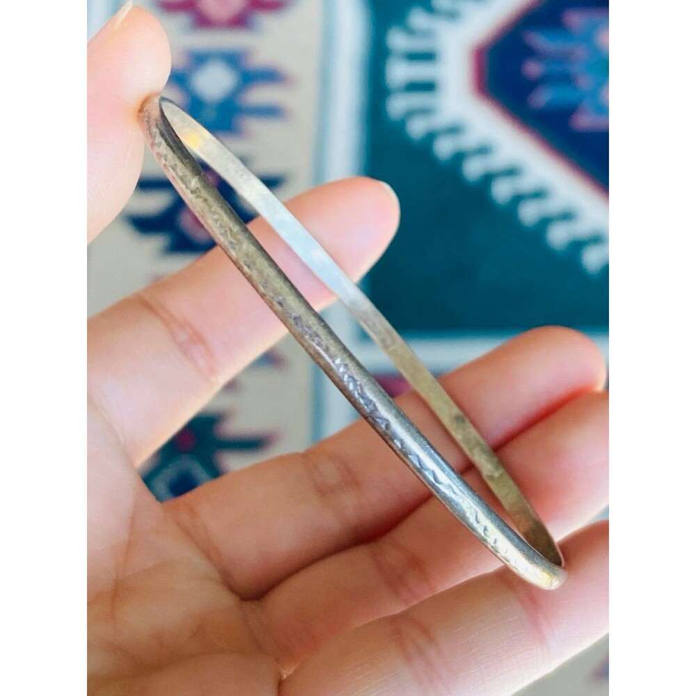 Sterling silver Native American bangle Bracelet